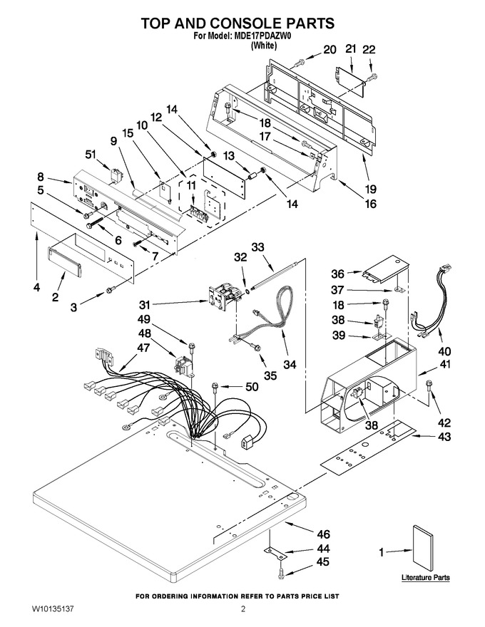 Diagram for MDE17PDAZW0
