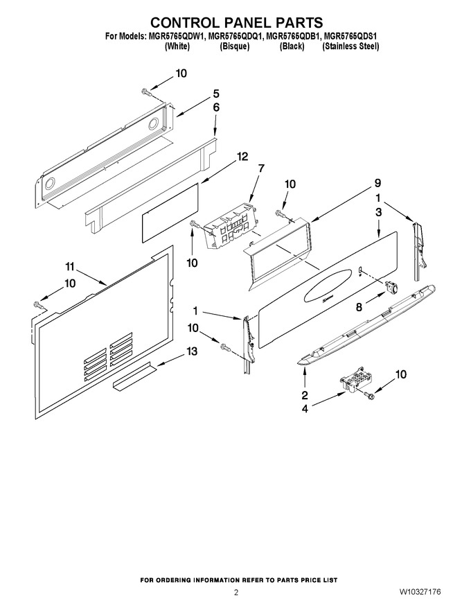 Diagram for MGR5765QDW1
