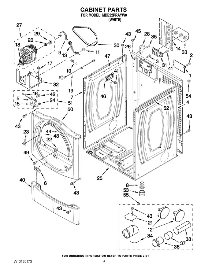 Diagram for MDE22PRAYW0