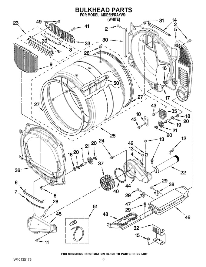 Diagram for MDE22PRAYW0