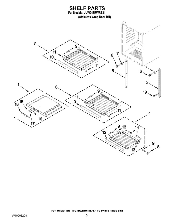 Diagram for JUW248RWRS21