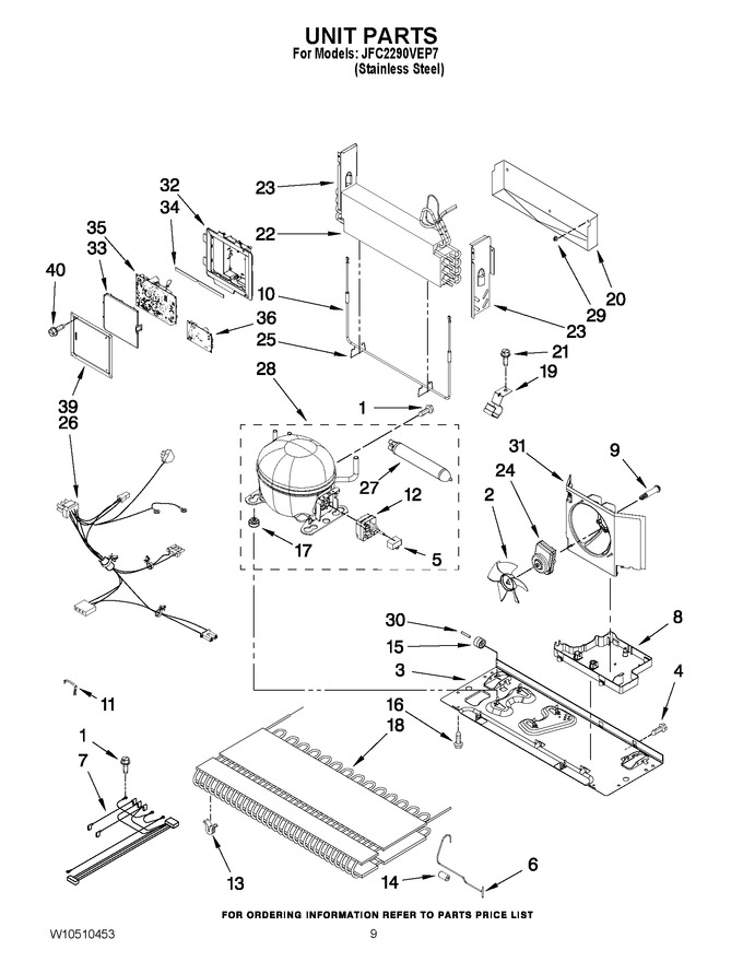 Diagram for JFC2290VEP7