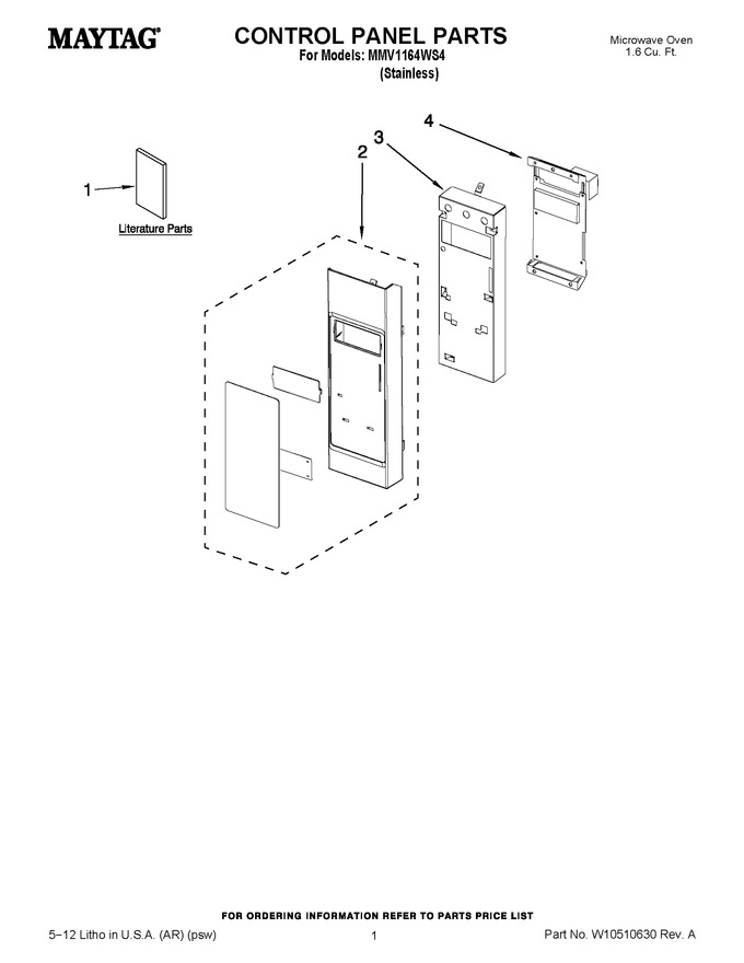 Diagram for MMV1164WS4