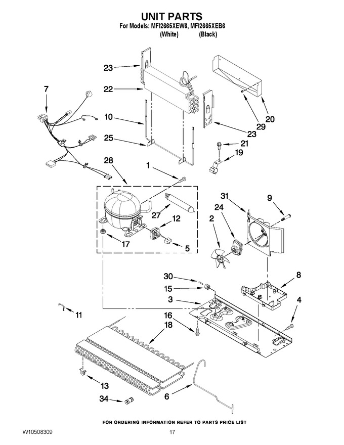 Diagram for MFI2665XEW6