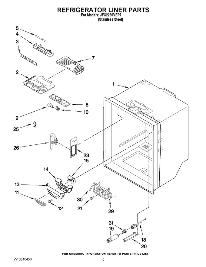 Diagram for JFC2290VEP7
