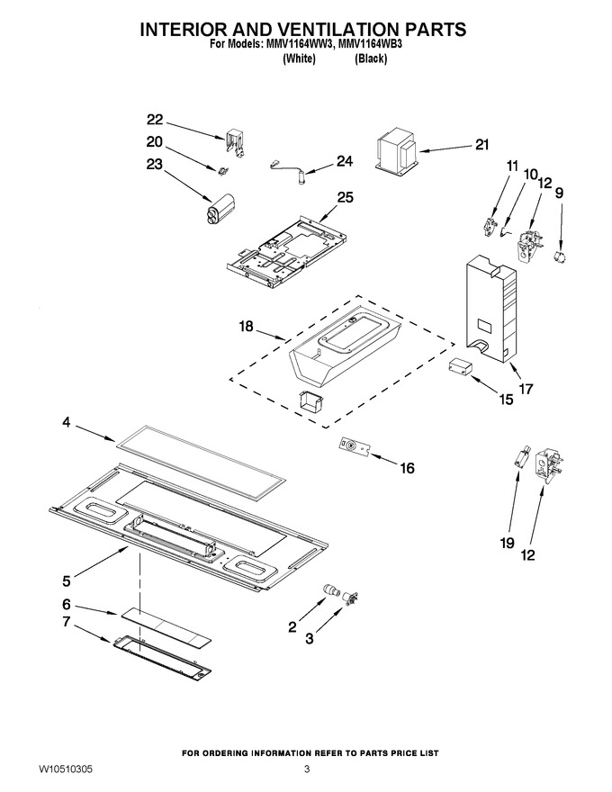Diagram for MMV1164WB3