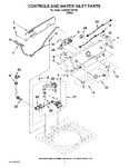 Diagram for 02 - Controls And Water Inlet Parts