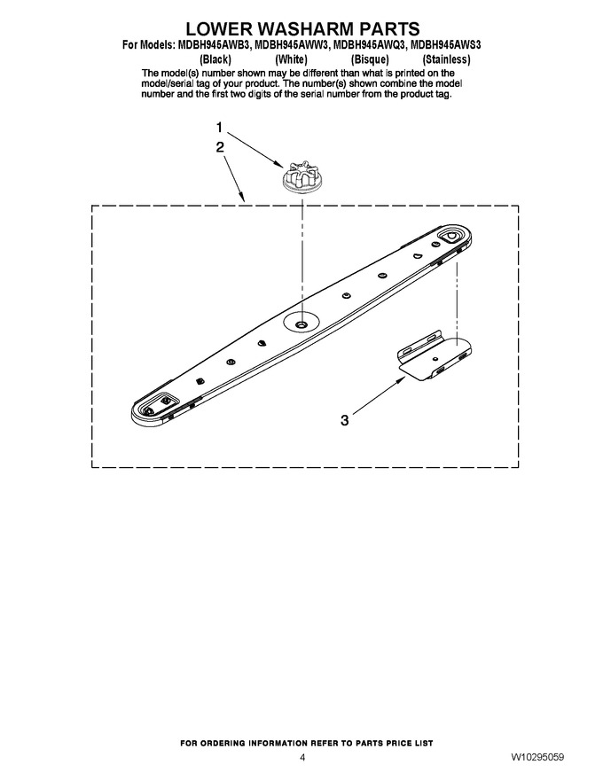 Diagram for MDBH945AWB3