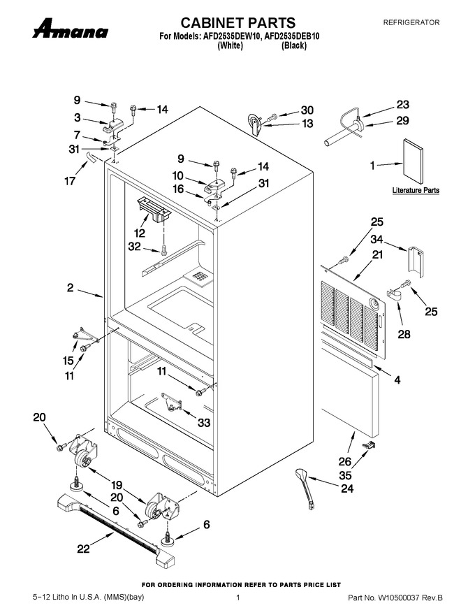 Diagram for AFD2535DEB10