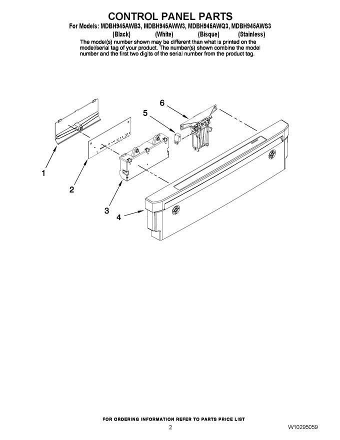 Diagram for MDBH945AWB3