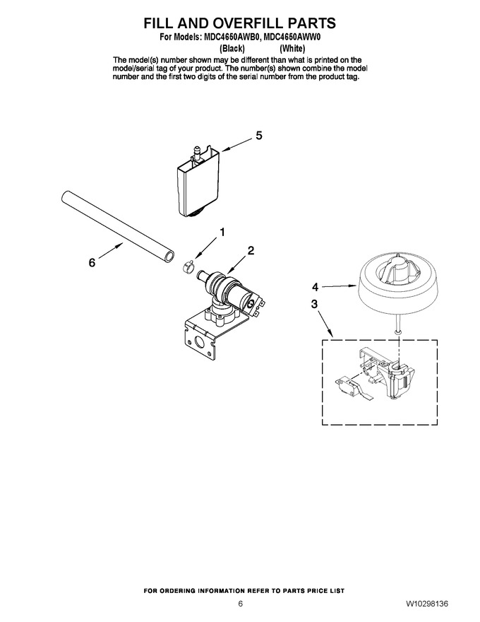 Diagram for MDC4650AWW0