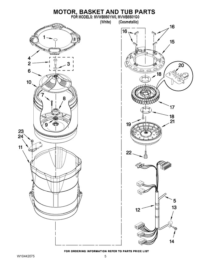 Diagram for MVWB850YG0