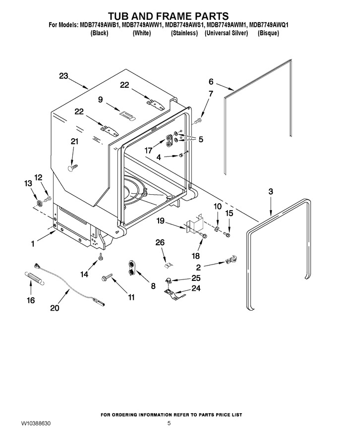 Diagram for MDB7749AWM1
