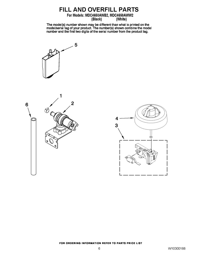 Diagram for MDC4650AWW2