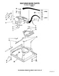 Diagram for 05 - Machine Base Parts