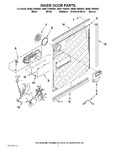 Diagram for 03 - Inner Door Parts