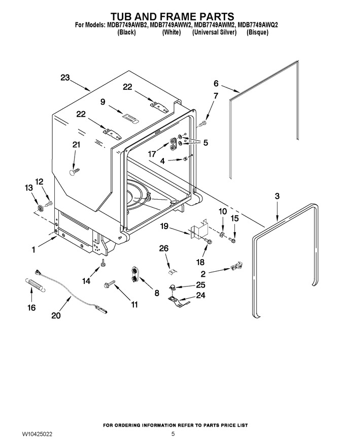 Diagram for MDB7749AWB2
