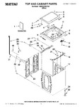 Diagram for 01 - Top And Cabinet Parts
