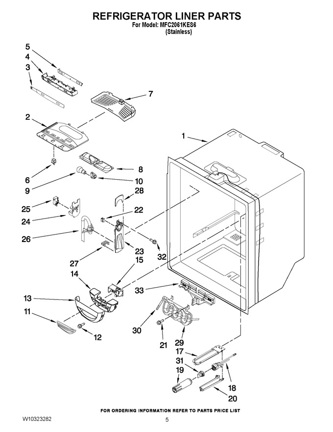 Diagram for MFC2061KES6