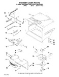 Diagram for 02 - Freezer Liner Parts