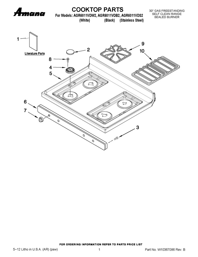 Diagram for AGR6011VDS2
