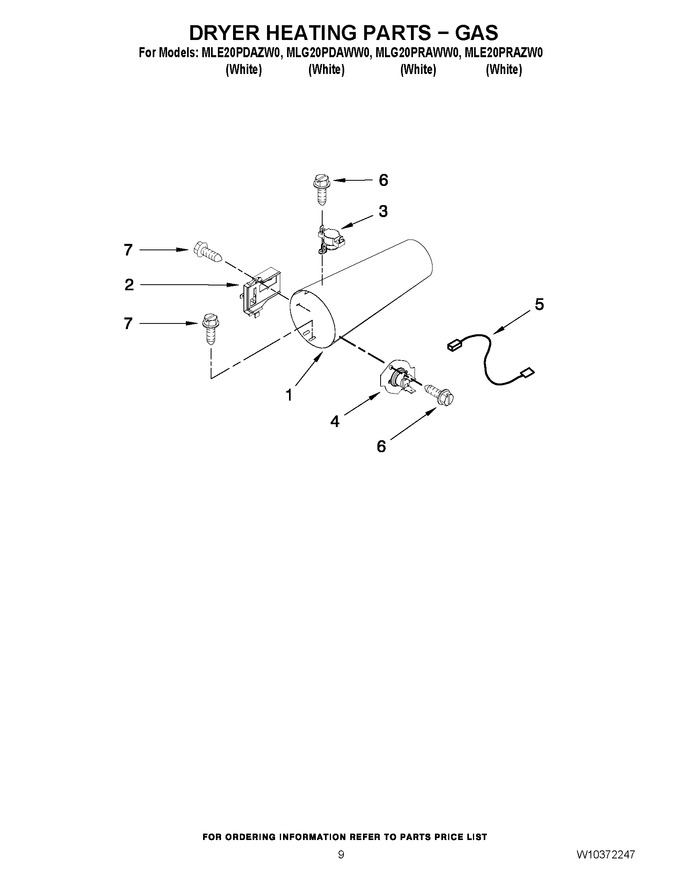 Diagram for MLE20PRAZW0