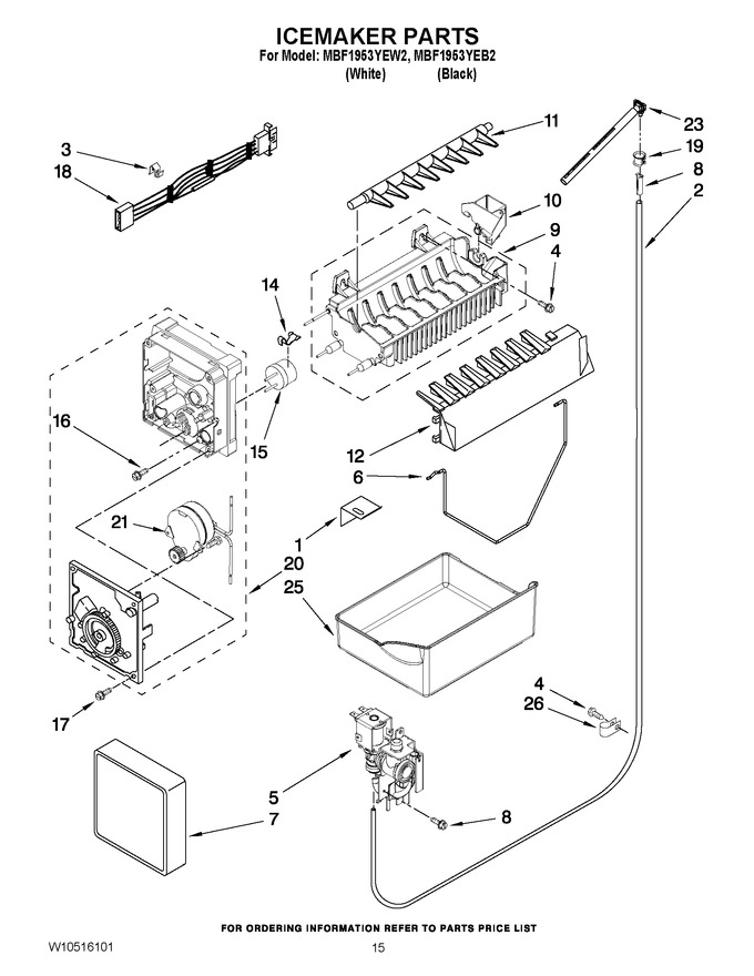 Diagram for MBF1953YEB2
