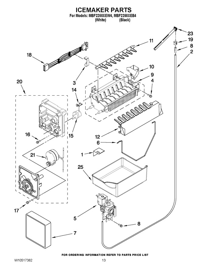 Diagram for MBF2258XEB4