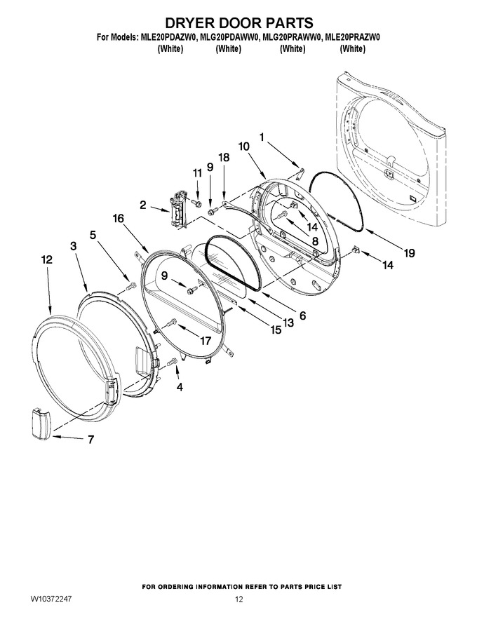 Diagram for MLE20PRAZW0