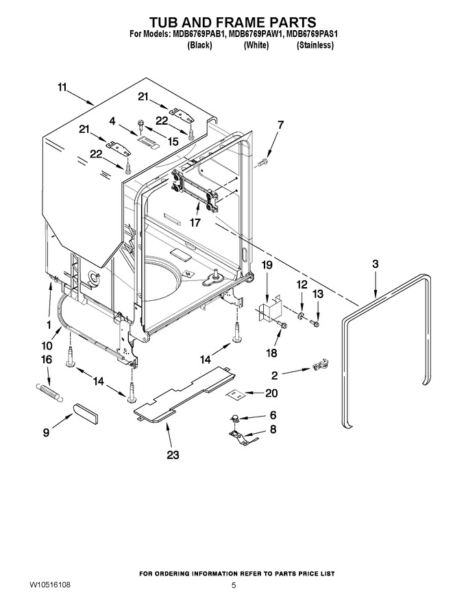 Diagram for MDB6769PAW1
