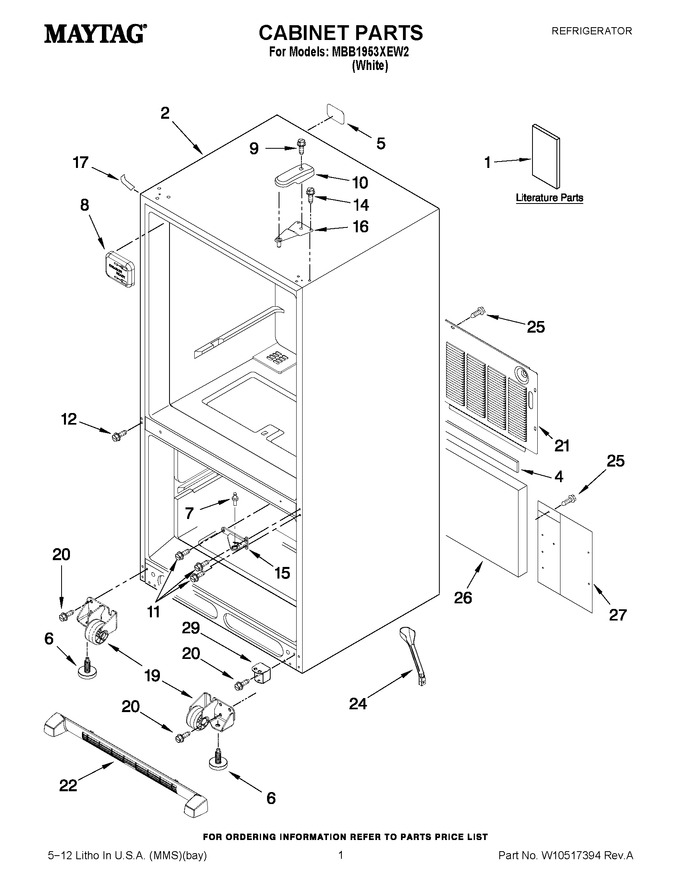 Diagram for MBB1953XEW2