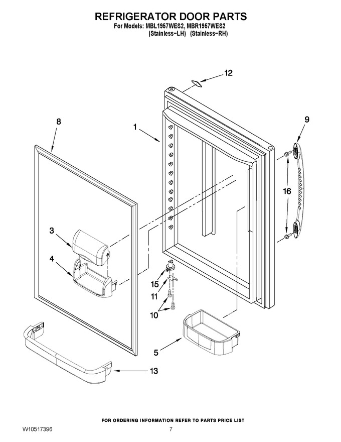 Diagram for MBR1957WES2
