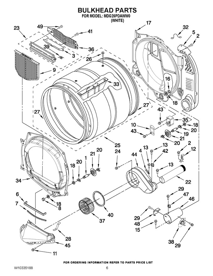 Diagram for MDG25PDAWW0