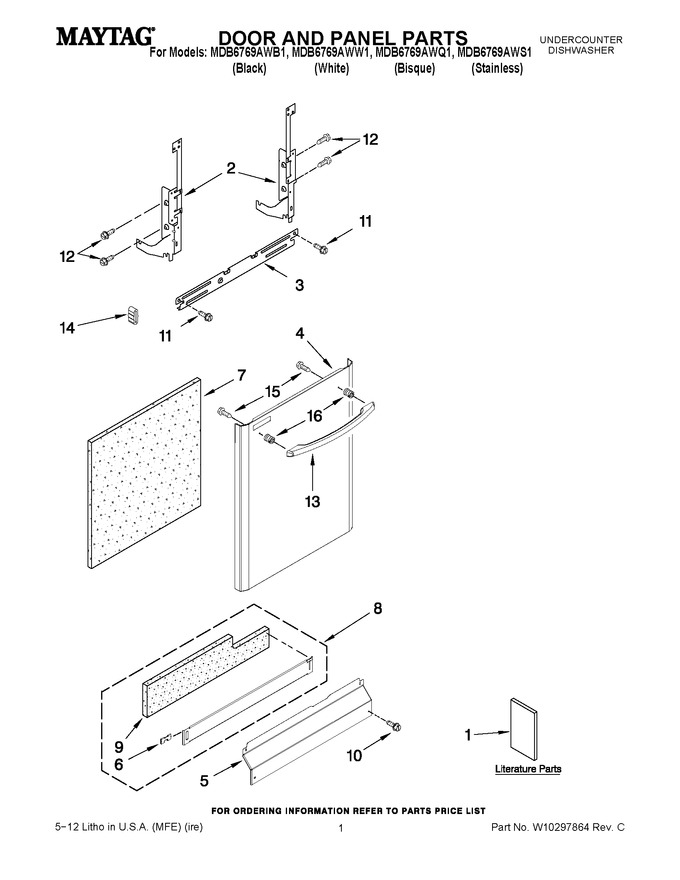 Diagram for MDB6769AWW1