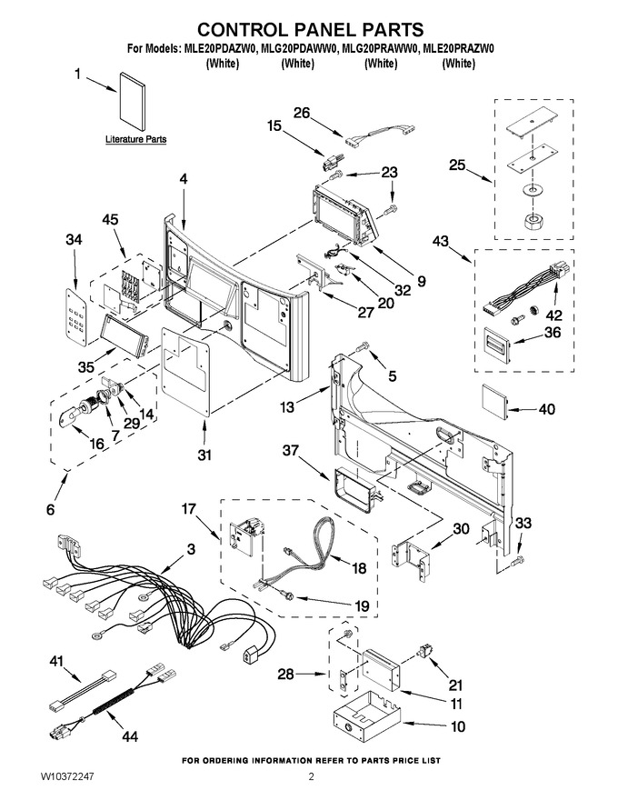Diagram for MLE20PDAZW0