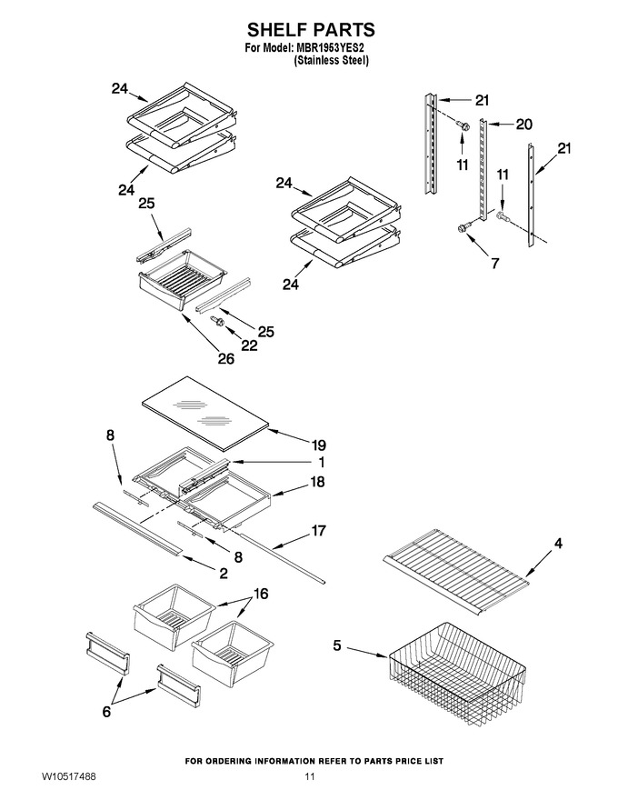Diagram for MBR1953YES2