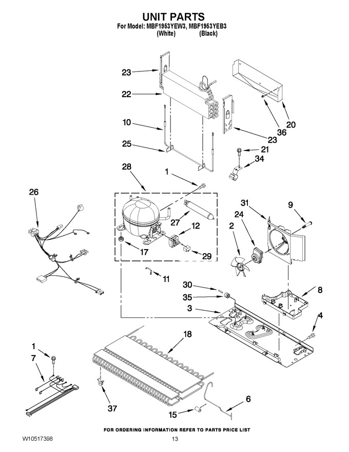 Diagram for MBF1953YEB3