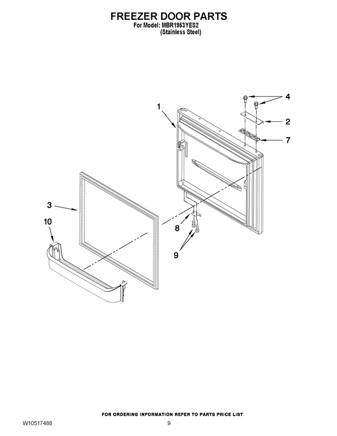 Diagram for MBR1953YES2