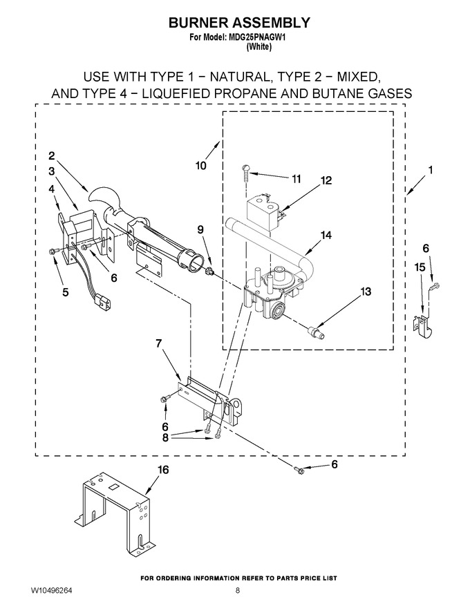 Diagram for MDG25PNAGW1
