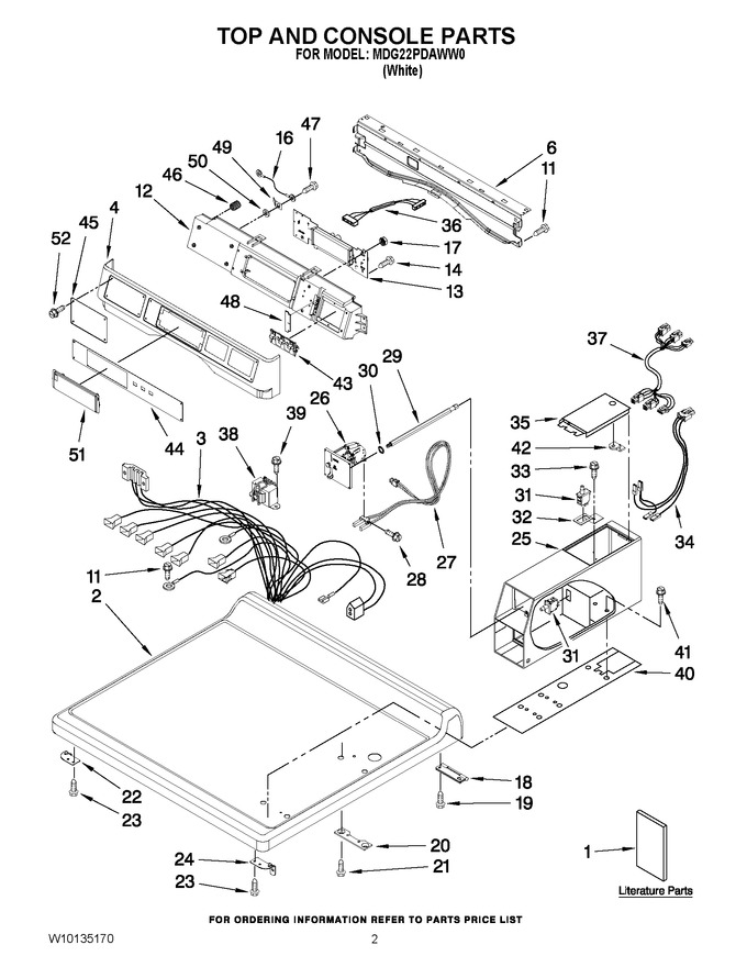 Diagram for MDG22PDAWW0