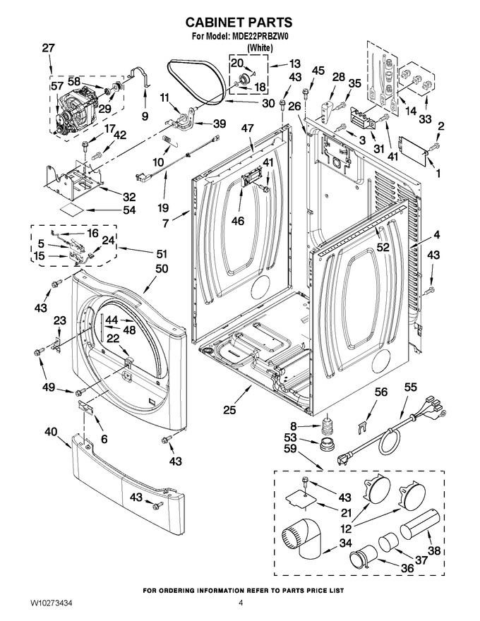 Diagram for MDE22PRBZW0
