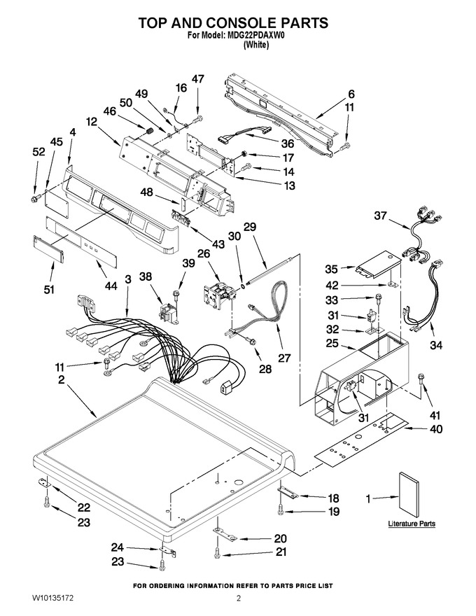 Diagram for MDG22PDAXW0