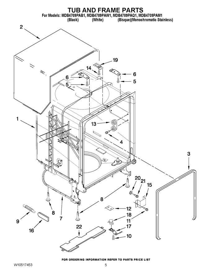 Diagram for MDB4709PAM1