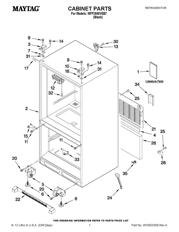 Diagram for MFF2558VEB7