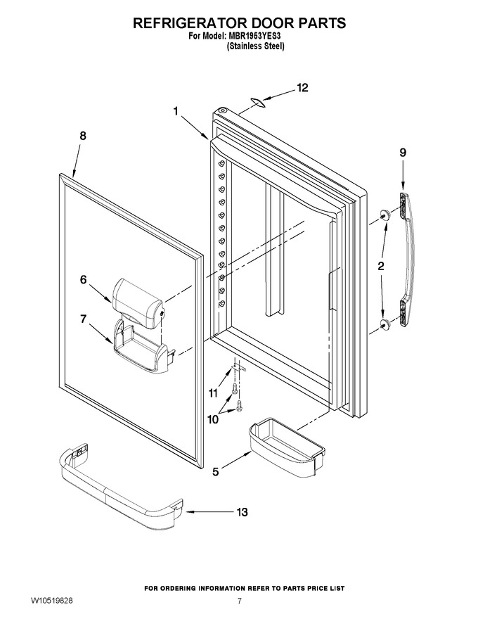 Diagram for MBR1953YES3