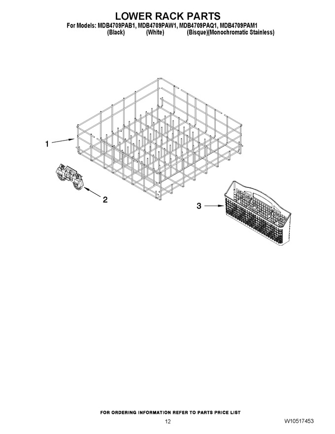 Diagram for MDB4709PAW1
