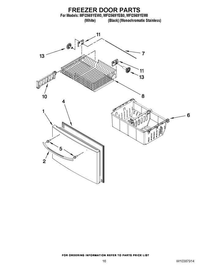 Diagram for MFI2569YEM0