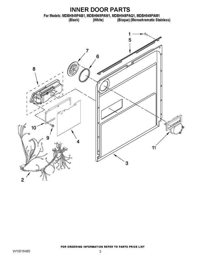 Diagram for MDBH949PAQ1