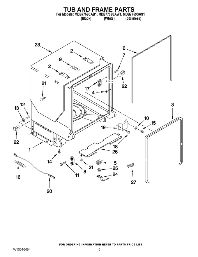 Diagram for MDB7759SAS1