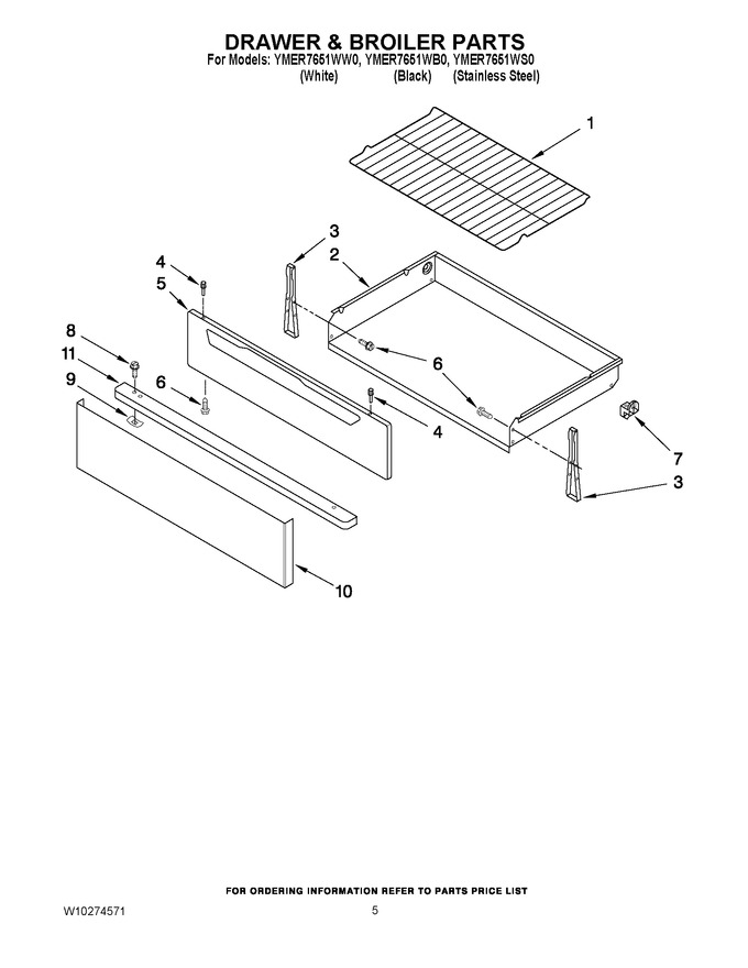 Diagram for YMER7651WS0
